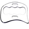 AnTiexi Strumento Gua Sha in acciaio inox di grado medico, strumenti IASTM, strumento per raschiare il massaggio, per rilassare i tessuti molli, ridurre gambe, spalle, schiena, dolori muscolari (AnTiexi-13)