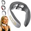 Generico NeuroNeck Pro Soluzione Per Il Collo 11 In 1, Neuroneck Pro Cervicale, Massaggio A 6 Testine, 9 Livelli Di Intensità, Terapia Termica A Tre Livelli, Allevia La Pressione Sul Collo (4 testine-bianche)
