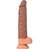 Magicnitz Extra Pollici Pene Extender Sleeve G-Spot Ball Solid Head Store Sperma Realistico Texture Vibratore (Penis Extender solo) Magicnitz