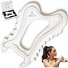 COZLOW Strumento di massaggio Gua Sha in ceramica per viso + corpo - Strumento di raschiatura muscolare premium per drenaggio linfatico + massaggio fasciale - Massaggiatore per punti trigger - di Cozlow