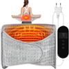 DEECOZY Termoforo Elettrico, 122x30cm Termoforo con Spegnimento Automatico, Termoforo con 9 Impostazioni di Temperatura, Riscaldamento Rapido con Funzione Timer