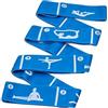 Romon Elastici Fitness, Fascia Elastica Blu Con 12 Anelli, Alta Elasticità, Accessorio Yoga Ideale Per Stretching, Danza, Ginnastica E Pilates