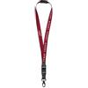 Jordan Nike Jordan Premium Lanyard Printed Reversible Portachiavi Black/Cardinal Red/Sail One Size