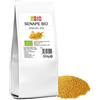 Laborbio Senape gialla grani Bio 500 g - 100% Naturale Vegan senza conservanti - Mostarda Salse Condimenti in cucina - LaborBio
