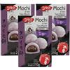 Generico 3 X Mochi al Taro 210g Biyori (Taro Mochi) - Snack Dolce con Riso Glutinoso in Stile Giapponese con Ripieno Cremoso