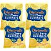 Generico 4 X Dietorelle Caramelle Gommose Morbide al Limone Senza Zucchero con Stevia 70g - Caramelle Vegane Senza Glutine