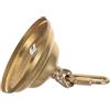 TEHAUX Rosone per Lampadario in Rame Oro Vintage, Resistente e Anti-allentamento, Design Rotondo Elegante per Negozi e Appartamenti