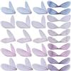 SUNNYCLUE 100 pz 5 Colori Ali di Libellula Charms con Foro Blu Bianco Rosa Organza Ala Volante Pendenti Craft per Chiavi Orecchini Decorazioni per La Casa Creazione di Gioielli Risultati