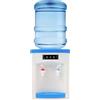 JDBDU Distributore di acqua fredda per acqua calda fredda, 550 W, 19 l, in acciaio inox e plastica, da scrivania