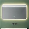 Mai & Mai Specchio da Bagno Appeso Specchio a LED Specchio da Parete 1000x600mm Specchio per Il Trucco Personalizzato Anti-Appannamento