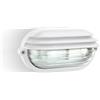 Sicignano Casalinghi Ingrosso Casalinghi Sicignano PALPEBRA OVALE Applique Piccola Ovale E27, Alluminio Pressofuso, IP54, 219x104x115 mm, Uso Esterno (Bianco)