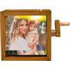 AHROZHOUIK Cornice portafoto personalizzata per 8-16 foto, libro decorativo, regalo per coppia, papà, mamma, famiglia, amante, compleanno, anniversario (stile 7)