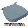 seokor Cuscini Per Sedia Cucina, 40x38/43x40/43x42cm Rimovibile Cuscino per Sedia,U-Shape Memory Foam Cuscini Per Sedia, Lavabile Cuscino per Sedia da Pranzo, for Interni Esterni Giardino(Color17,43x40x3cm)