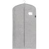 LYUCAYHQ Buste per Vestiti in Cotone e Lino Traspiranti per Viaggi, Custodie per Abiti, Portaabiti Uomo da Viaggio, per Cappotti, Giacche, Camicie, Vestiti(Gray,58 * 90cm/23 * 35in)