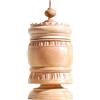 Artigianato Valdostano Grolla valdostana Liscia alta 14cm in legno