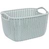 Curver Knit Cesta Rettangolare Xs - 3 Lt - 25X17X14H Blu