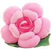 YELAN Cuscino fiore rosa Cuscino pavimento Cuscino sedia carino peluche Cuscino divano letto Cuscini decorativi per la stanza (Pink, 15cm)