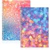 HMCEY Lot de 2 Sticker Collection Book 21 x 14.5 CM,Album Collezione Adesivi,HMCEY Libro Adesivo Riutilizzabile A5,Album di Raccolta Adesivi Organizer,Sticker Libro Bambini per Journaling, Etichette