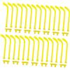 COOPHYA Kit 30 Pezzi Accessori per Occhiali Fluorescenti Connettori e Aste in Plastica, Braccia e Gambe di Ricambio per Occhiali da Sole Luminosi per Feste e Giochi Creativi
