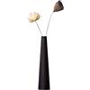 VASANA Nero Alto Conico Ceramica Fiore Vaso Decorativo Floreale Taper Con Collo Stretto Per Casa, Tavolo, Matrimonio, Camera Da Letto, Soggiorno, Scrivania, Ufficio