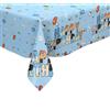 Meet-shop Tovaglia di Blue,Tovaglie Festa 108 X 180 cm Copritavola in Plastica in Tema Blue per Feste di Compleanni per Bambini, Scuola, Feste, Festival Vari