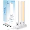 PZSUNLY Luce Led Sottopensile Cucina con Base di Ricarica, 3 Pezzi | 20 cm Lampada Led Ricaricabile con Sensore di Movimento,Telecomando, 3 Modalità e 3 Temperature di Colore, per Armadi,Cucine