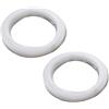 SKYPRO - Filamenti per perline in cristallo da 1,0 mm, lenza da pesca trasparente in nylon non elastico per ornamenti natalizi, creazione di gioielli, artigianato, pesca - 10 m, 2 rotoli