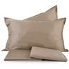 Gabel SOMMA completo lenzuolo in raso matrimoniale JEWEL variante (SABBIA)