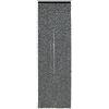 Berger - Tenda in ciniglia per porta, roulotte, camper, balcone, cucina, zanzariera - Tenda per porte in pile da campeggio 185 x 56 cm - Grigio, Bianco