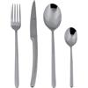 Mepra Mosella Set Posate 12 Persone, Servizio Posate 24 Pezzi in Acciaio Inox 18/10, Lavabili in Lavastoviglie, Finitura Curata, Cutlery Set con Design Moderno