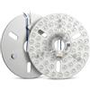 ViiRou Lampada LED di ricambio da 24 W e 6,3 pollici per ventilatore a soffitto, dimmerabile, 3 temperature di colore 6500K/4200K/3000K, kit di ricambio LED per plafoniera(160 mm)
