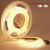 TOPAI Striscia LED COB 24V Bianco Caldo 5 Metri Impermeabile 480LED/M