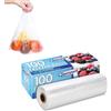 Avilia Set 100 Sacchetti per Congelatore con Manici a Strappo 26x40 cm - Isolano gli Alimenti dall'Aria e dall'Umidità - Preservano Freschezza e Sapore - Pratici e Comodi - Include Scatola Dispenser