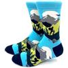 EZB Calzini per alpinisti, idea regalo per uomini, donne, ragazzi e ragazze, design intelligente e divertente per escursionismo, taglia 38-44, alpinista