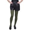SENTELEGRI - Collant opachi, scegli tra 18 colori alla moda, 100 denari, taglie: S-XL, Verde, S