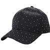 Awlsyj Cappello da baseball con paillettes per donne e ragazze, cappello da camionista, cappello da sole, cappello con visiera da golf scintillante bling anni '80, cappello da festa per hip hop spiaggia