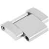 ECSiNG Cinturino di ricambio in acciaio inox da 16 mm compatibile con bracciale Rolex Oyster con vite