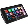 KUIYN Controller da studio KUIYN AKP153, 15 tasti macro, attiva azioni in app e software come OBS, Twitch, YouTube, console personalizzata per streaming live, editing di foto e video, con PC/Mac (nero)