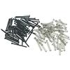 Dopro Bass Guitar pick-up di montaggio viti e molle 50x Screws and Springs Nero