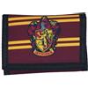 Bioworld Harry Potter - Portafoglio a tre ante in nylon, Grifondoro, standard, Classico