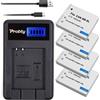 probty NB 6L NB6L NB-6L per Canon Power-shot IXUS 310 SX240 SX275 SX280 SX510 SX500 HS 95 D10 D20 D30 1600mAh Batterie