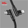 HOHOO Cavo USB C di tipo C da 100W per MacBook Air iPad Pro 12.9 11 Samsung Galaxy S23 Ultra Xiaomi Mi Pad 5 6 Pro 13 Pro Huawei Mate 40 30 PD Caricamento rapido caricatore FAST CHIP MARCHER FASB CABILE USB