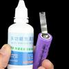 NONE 50 ml/bottiglia flusso di saldatura in acciaio inossidabile 18650 riparazione batteria liquido flusso di saldatura rame/ferro/nichel piccolo pezzo strumento di rilavorazione