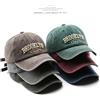NONE Berretti da baseball con ricamo a lettera brooklyn retrò Primavera Estate Uomo Donna Cappello casual regolabile in cotone Hip Hop Streetwear Cappelli da sole