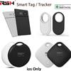 RSH Localizzatore Smart Tag Tracker Airtag per l'app Apple Find My, tracker Bluetooth anti-smarrimento per borse, chiavi, valigie, bagagli.
