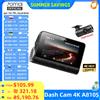 70mai Dash Cam 70mai A810S Anteriore 4K Posteriore 1080P con Supporto Modulo 4G GPS e ADAS Visione Notturna Supercondensatore DVR Auto 70mai A810S