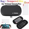 NONE Per Trimui Smart Pro Console di gioco custodia rigida in EVA con pellicola in vetro temperato custodia protettiva in EVA custodia impermeabile