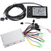 DOACT Controller del motore Controller del motore LCD 24V-48V pannello di visualizzazione LCD impermeabile Kit Controller Brushless per Scooter elettrico