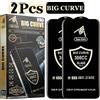 NONE 2 pezzi 300CC grande curva in vetro temperato per iPhone 16 13 11 12 14 15 Pro Max ESD protezione schermo antistatica per iPhone 17 X XR XS