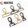 Meetee 4 pezzi 13-38mm staccabile girevole chiusura a moschettone borsa in metallo gancio fibbie portachiavi borsa senza cucitura tessitura accessori hardware